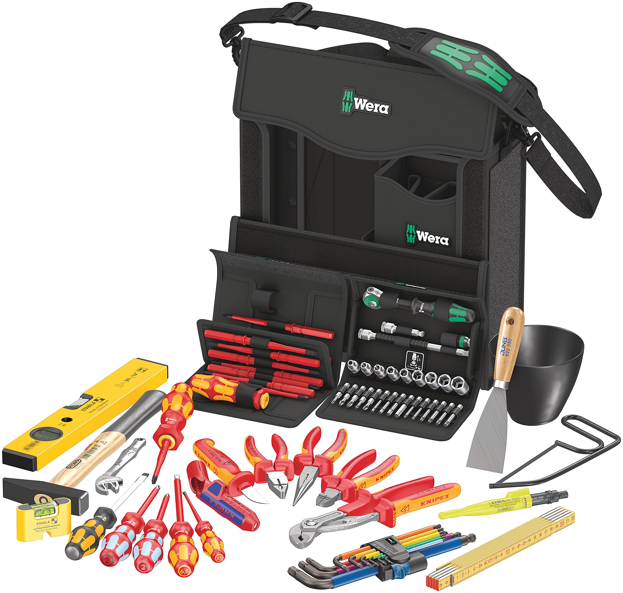 Wera 2go E 1 Werkzeugsatz für Elektroinstallationen
