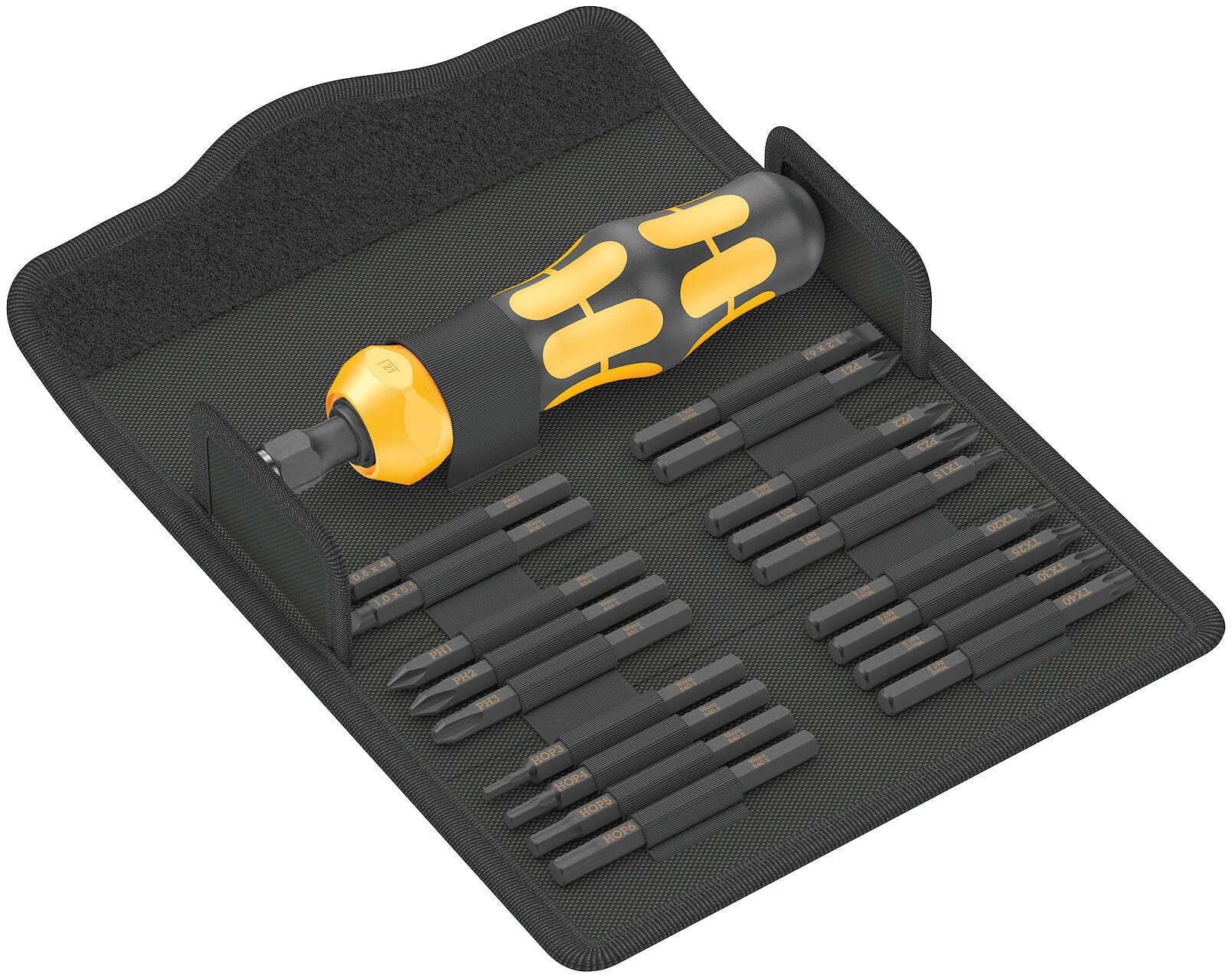 Wera Kraftform Kompakt 900 Set 1, Schlagschraubendr. 19-tlg