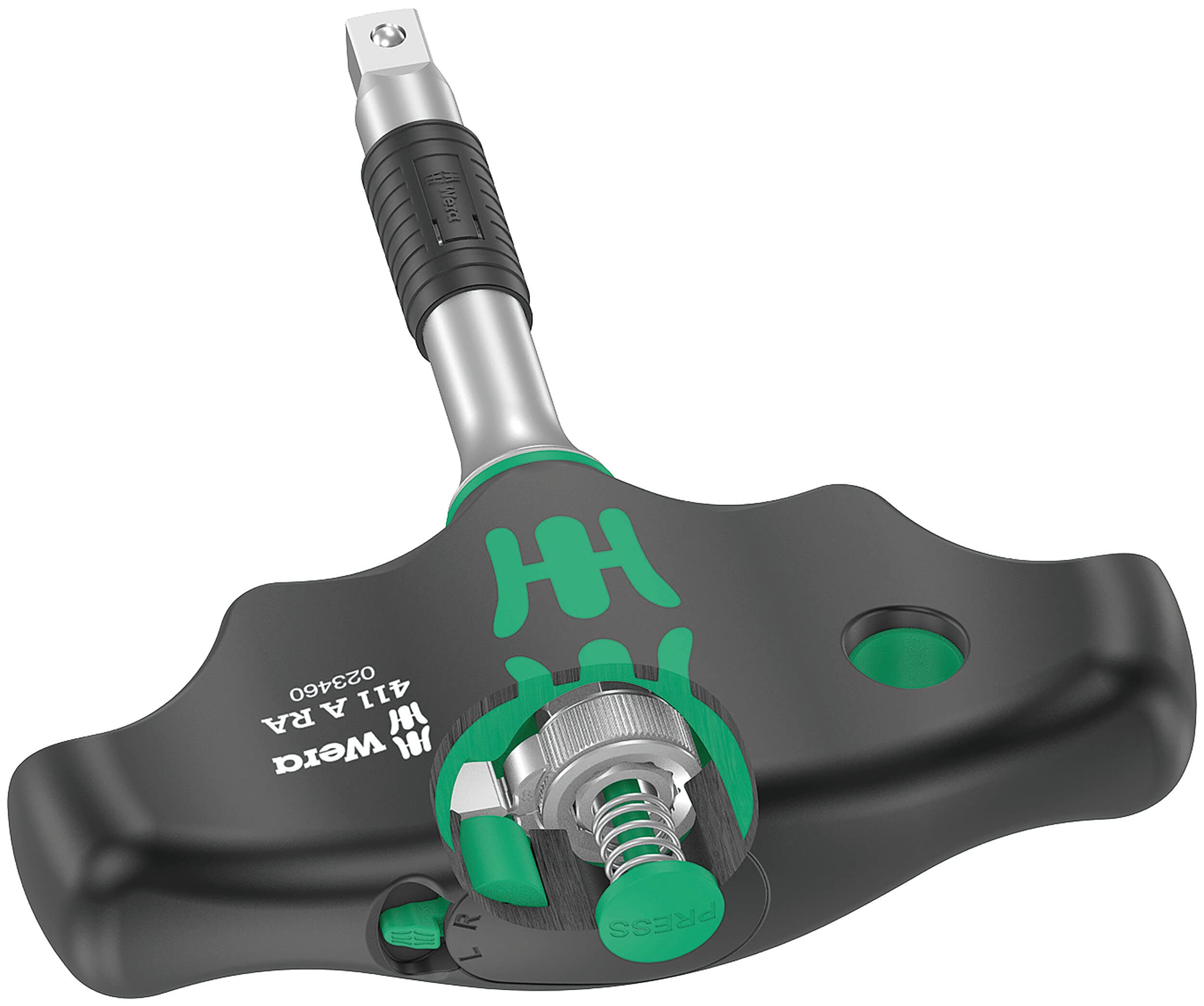 Wera 411 A RA Quergriff-Adapterschraubendreher avec Ratschenfunktion