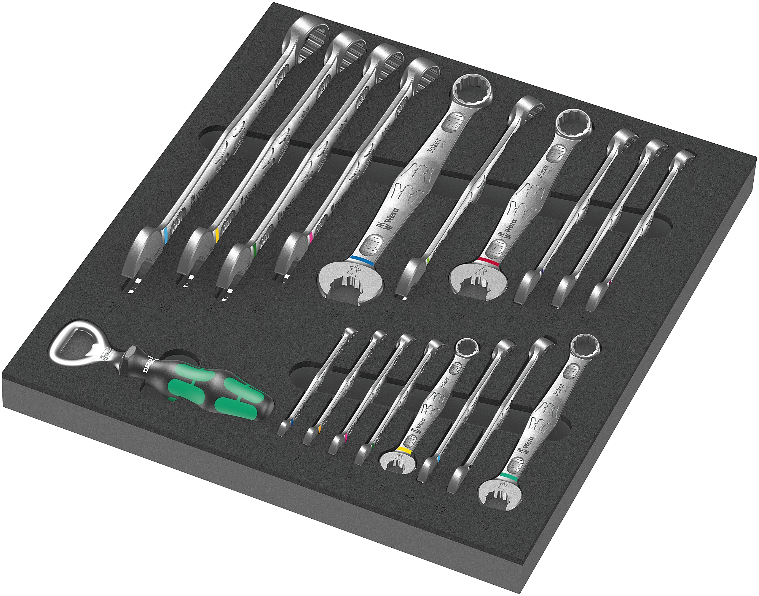 Wera 9731 Schaumstoffeinlage 6003 Joker Set 1
