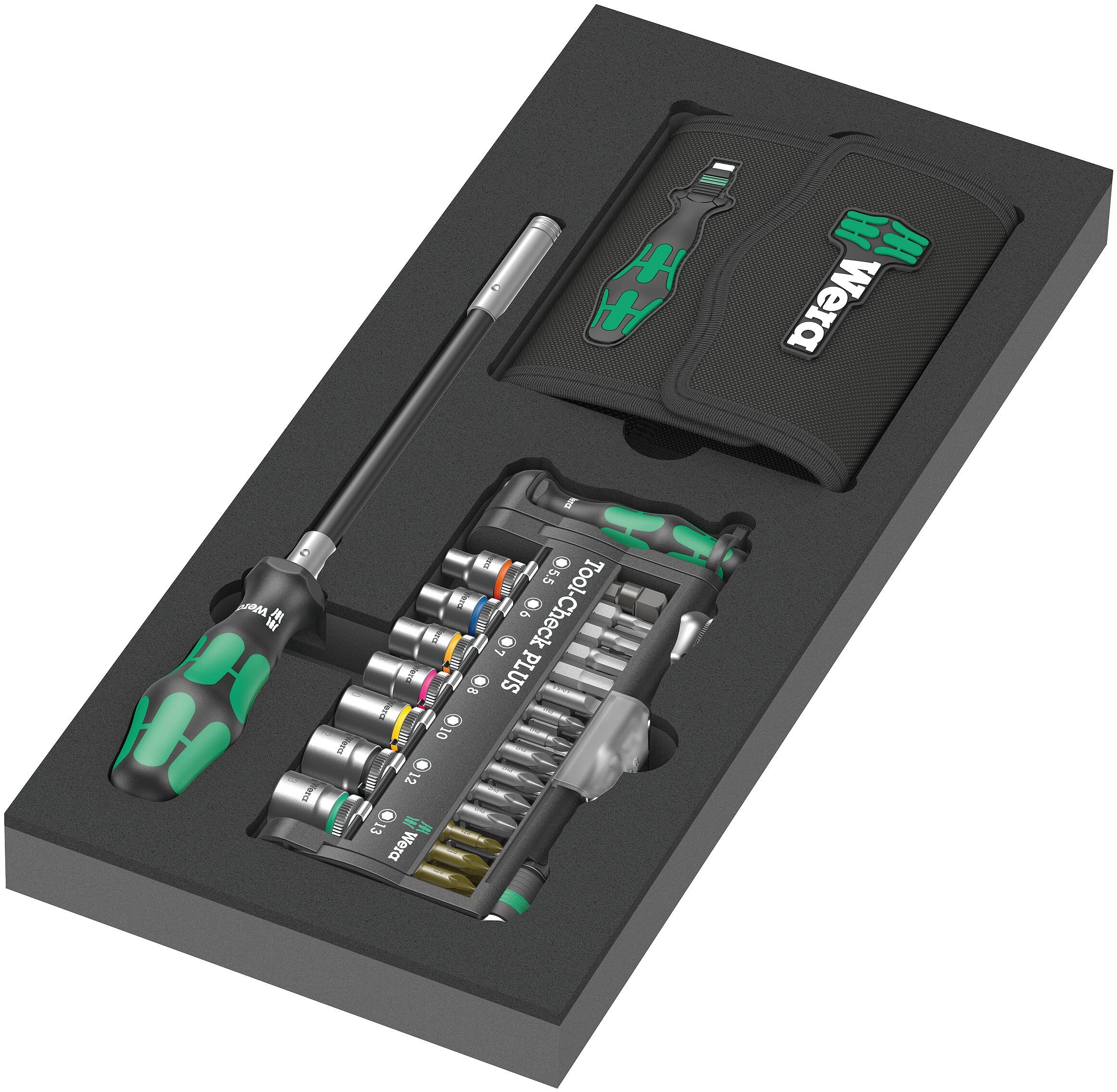 Wera 9750 Schaumstoffeinlage KK und Tool-Check PLUS Set 1