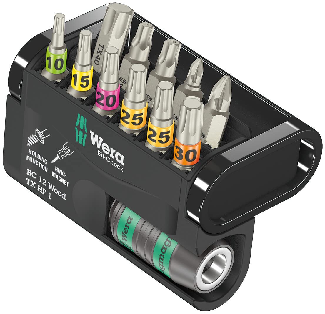 Wera Bit-Check 12 Wood TORX HF 1