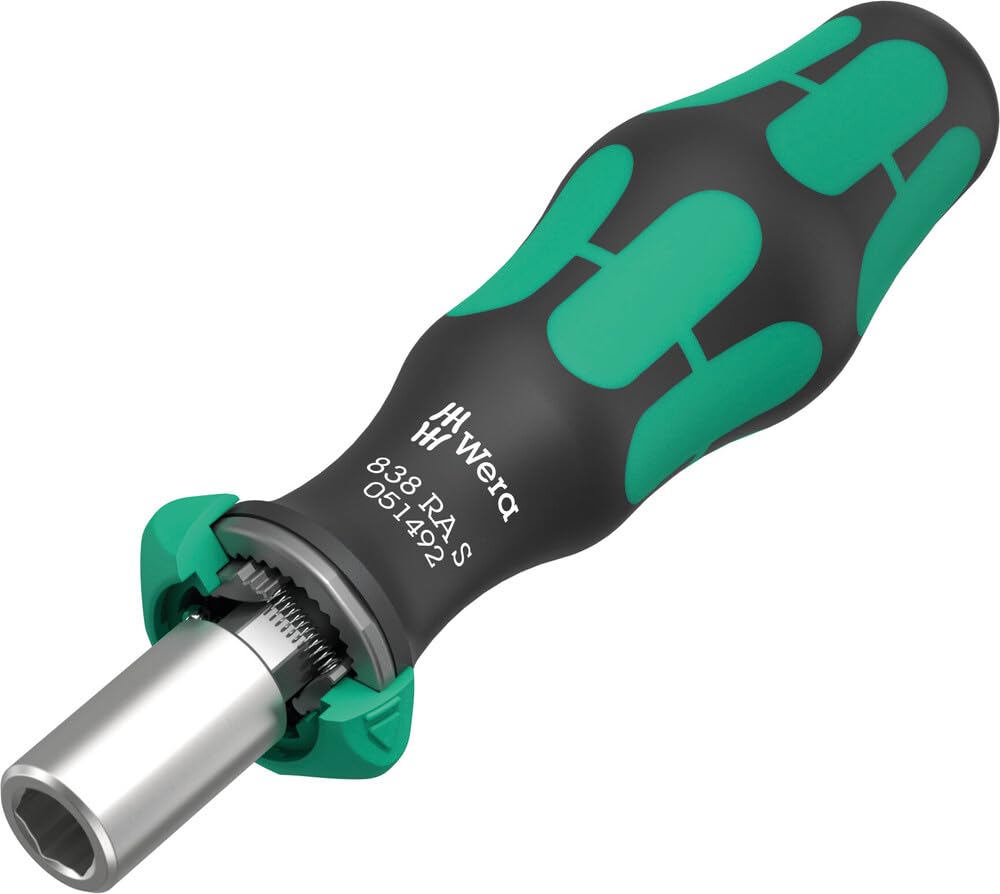 Wera Bits-Handhalter mit Ratschenfunktion 1/4