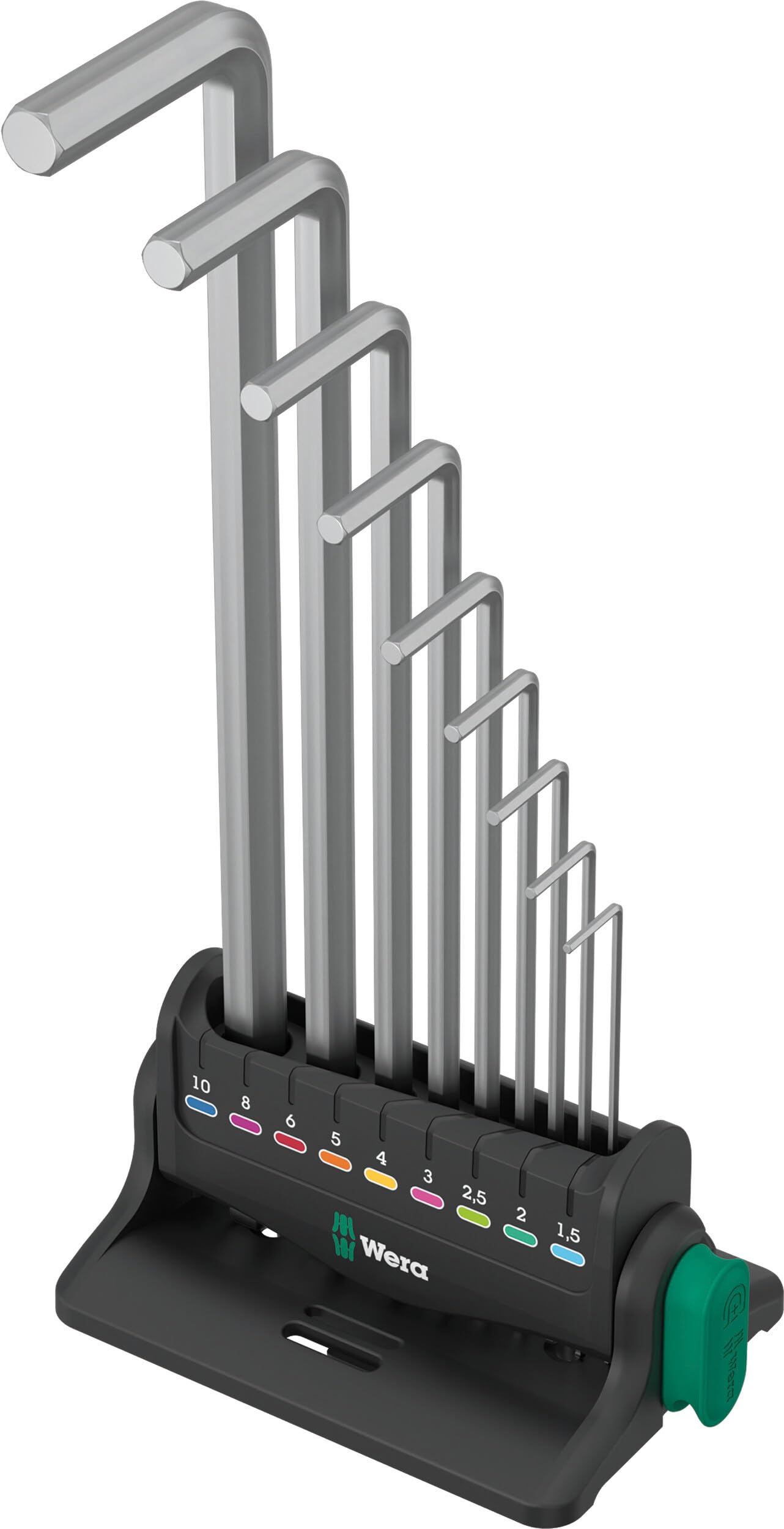 Wera 950/9 Hex-Plus 8 Winkelschlüsselsatz metrisch verchrom