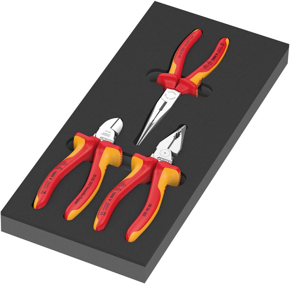 Wera 9784 Schaumstoffeinlage KNIPEX Zangen Set VDE 1