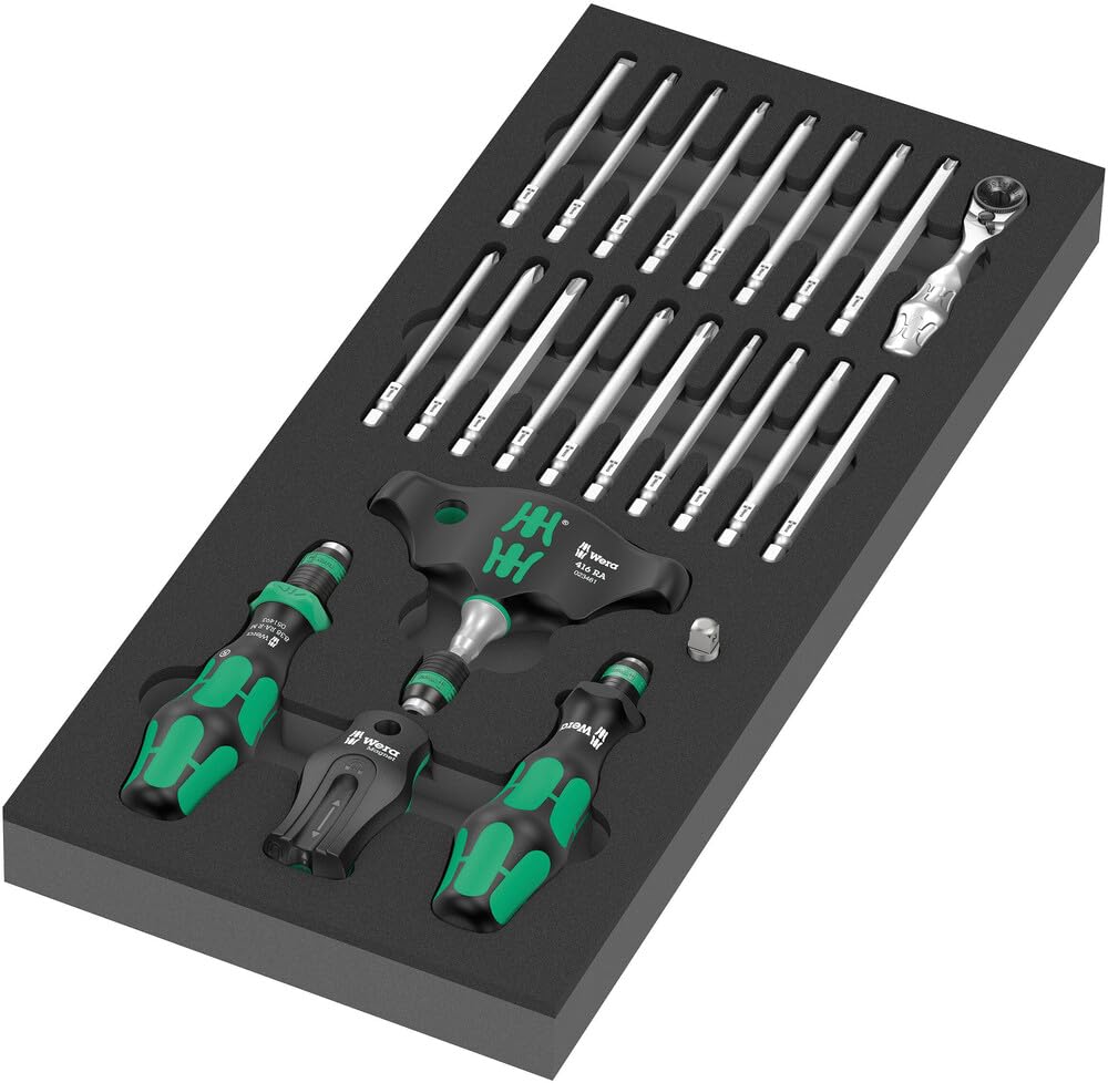 Wera 9752 Schaumstoffeinlage KK Ratschen-Set 1