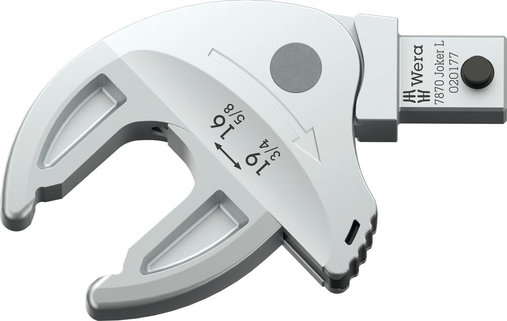 Wera 7870 Joker L Selbstjust. EinsteckMaulschlüssel 16-19mm