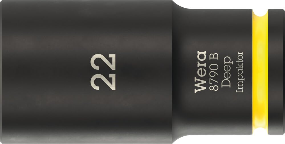 Wera 8790 B Impaktor Deep SW Steckschlüssel 3/8, 22mm