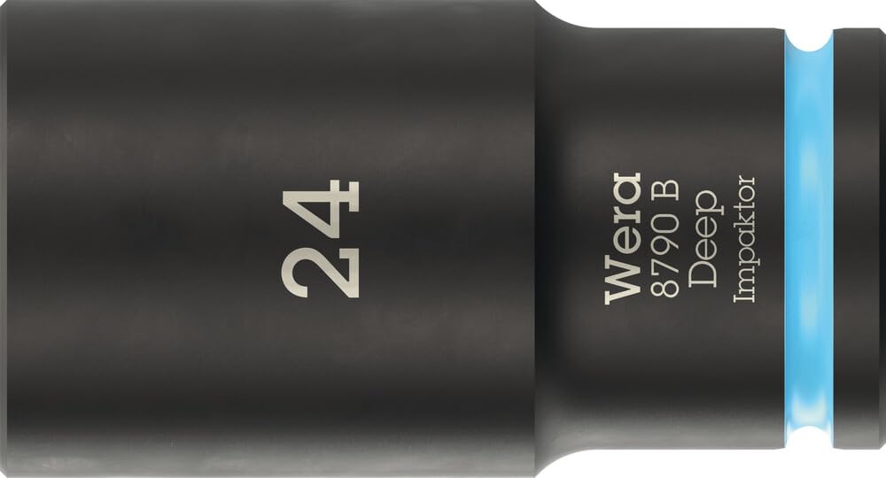 Wera 8790 B Impaktor Deep SW Steckschlüssel 3/8, 24mm