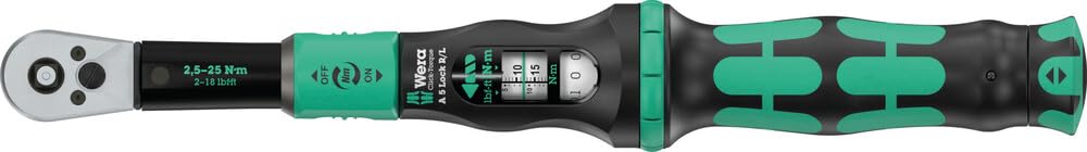 Wera Click-Torque Lock A5 R/L, 1/4x2.5-25