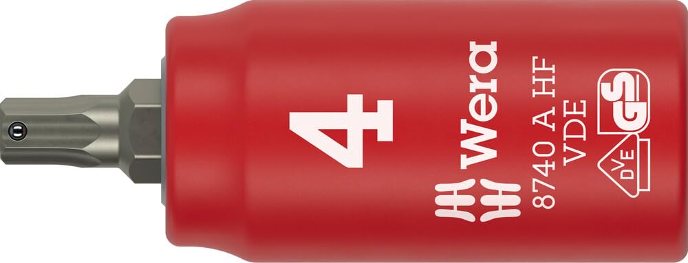 Wera 8740 A VDE HF Zyklop Bitnuss 1/4, 4mm