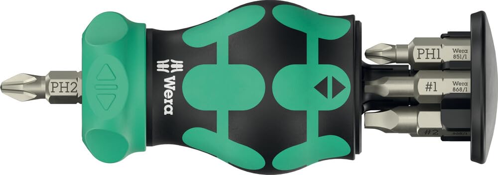 Wera Kraftform Kompakt Stubby Magazin RA 4, 6-teilig