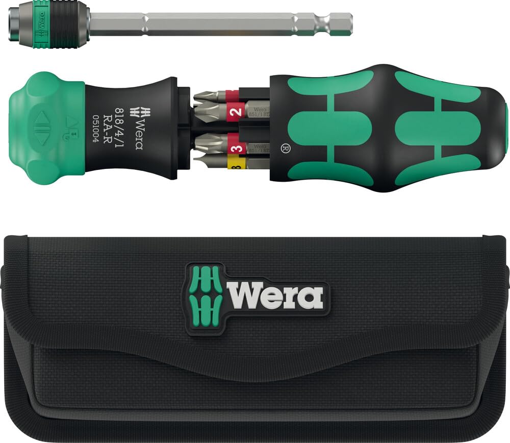 Wera Kraftform Kompakt 25 RA-R mit Tasche 6-teilig