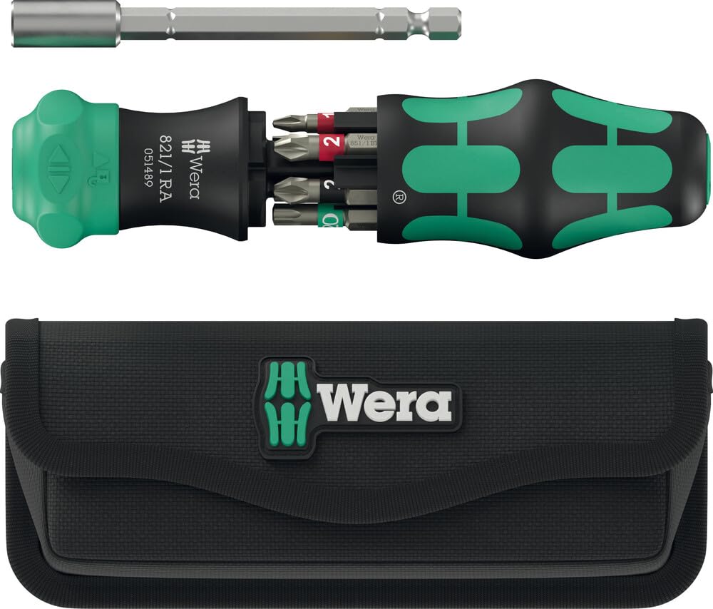 Wera Kraftform Kompakt 28 RA mit Tasche 1 6-teilig