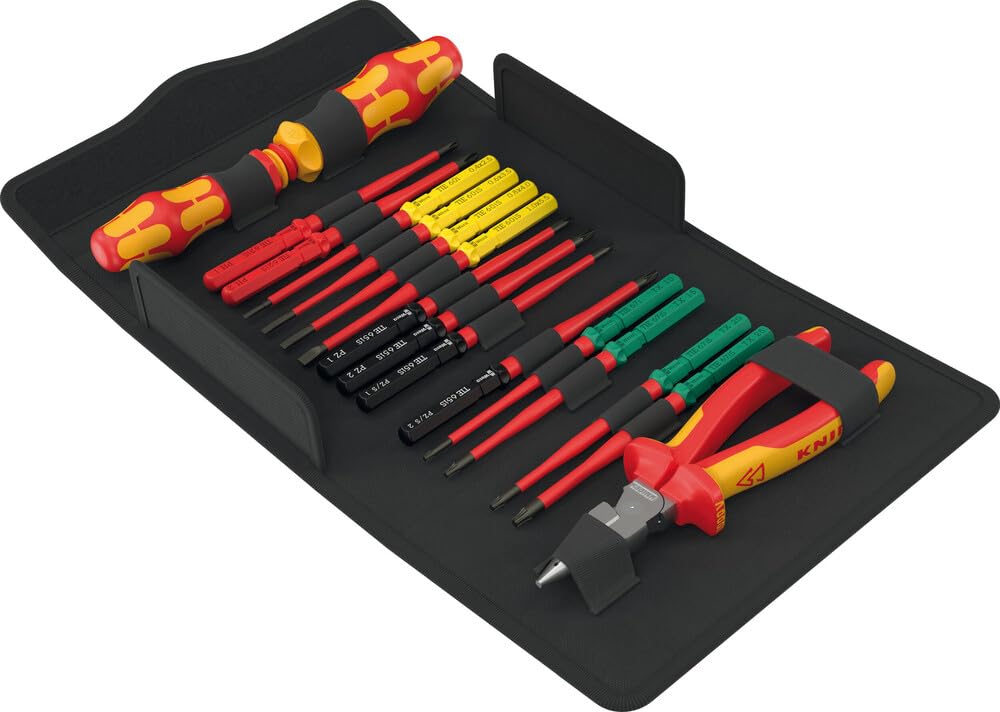 Wera Kraftform Kompkat VDE 17 extra slim 2 ToolFinder,17tei