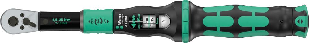 Wera Click-Torque Lock A5, 1/4x2.5-25