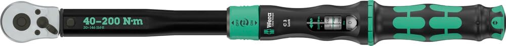 Wera Click-Torque Lock C3, 1/2x40-200