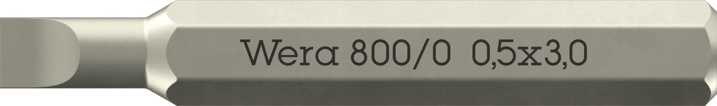 Wera 800 Micro Bits 0,50 x 3,0 x 30mm