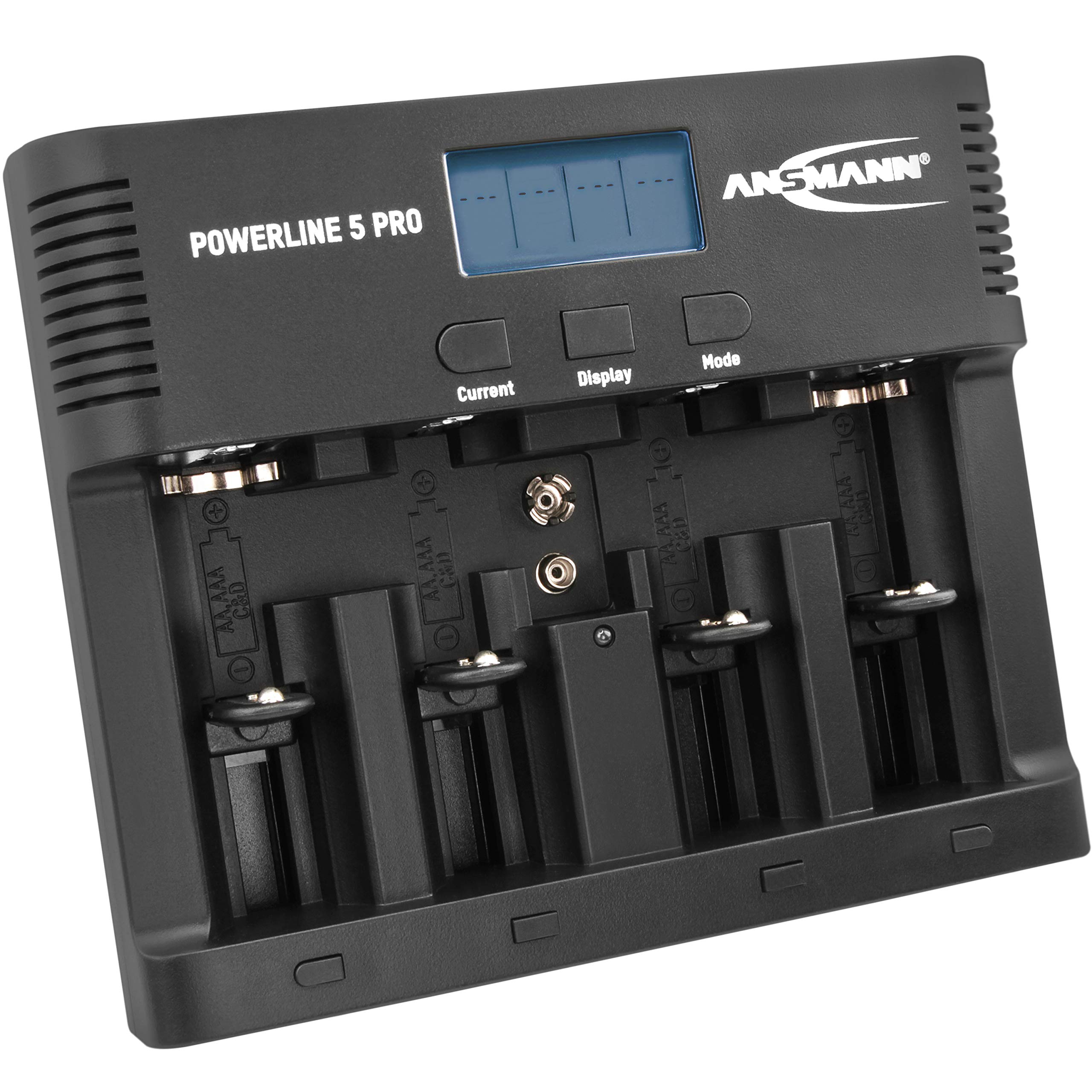 Ansmann Chargeur de piles Powerline 5 Pro secteur et voiture
