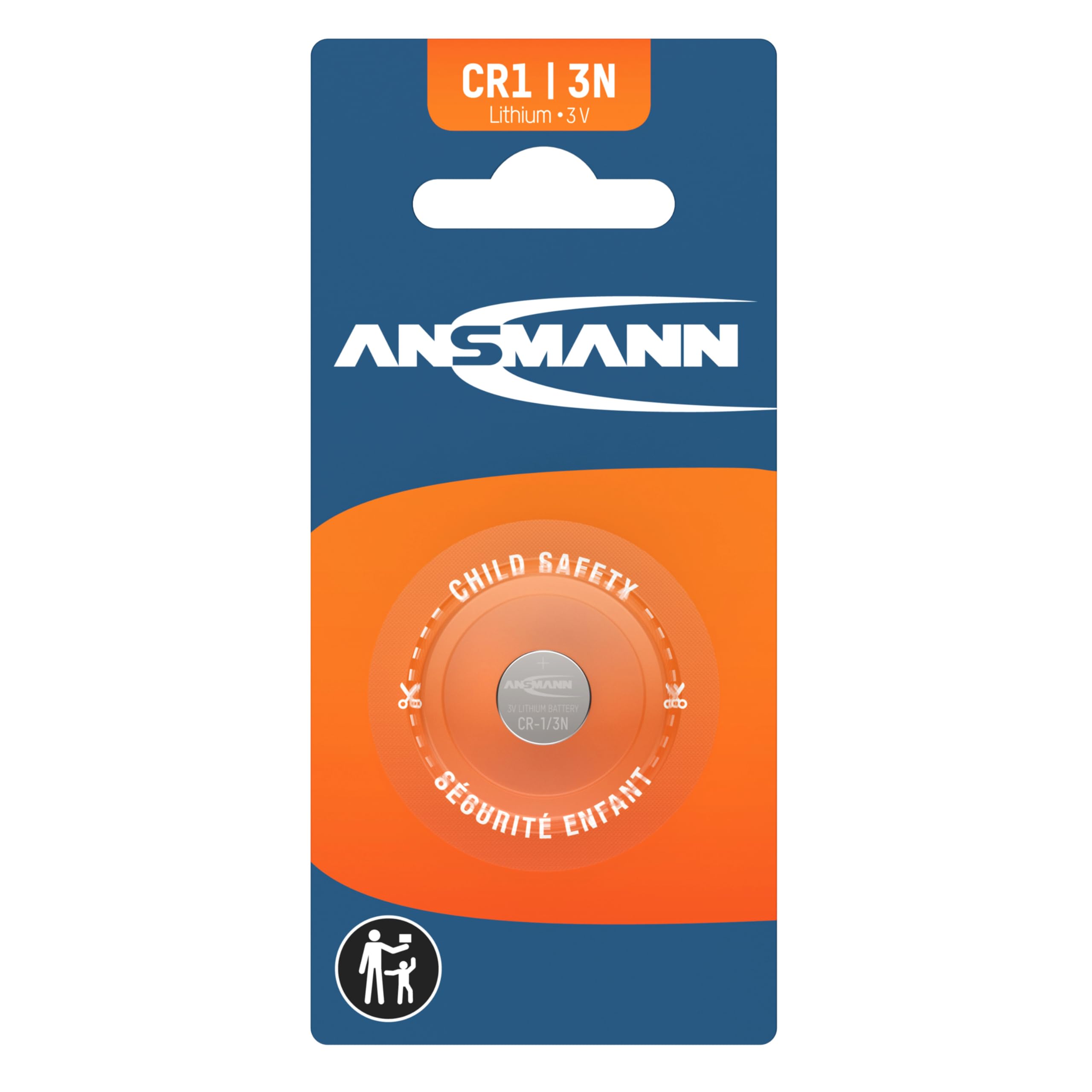 Ansmann Lithium Batterie CR1/3N / CR11108 / 2L76
