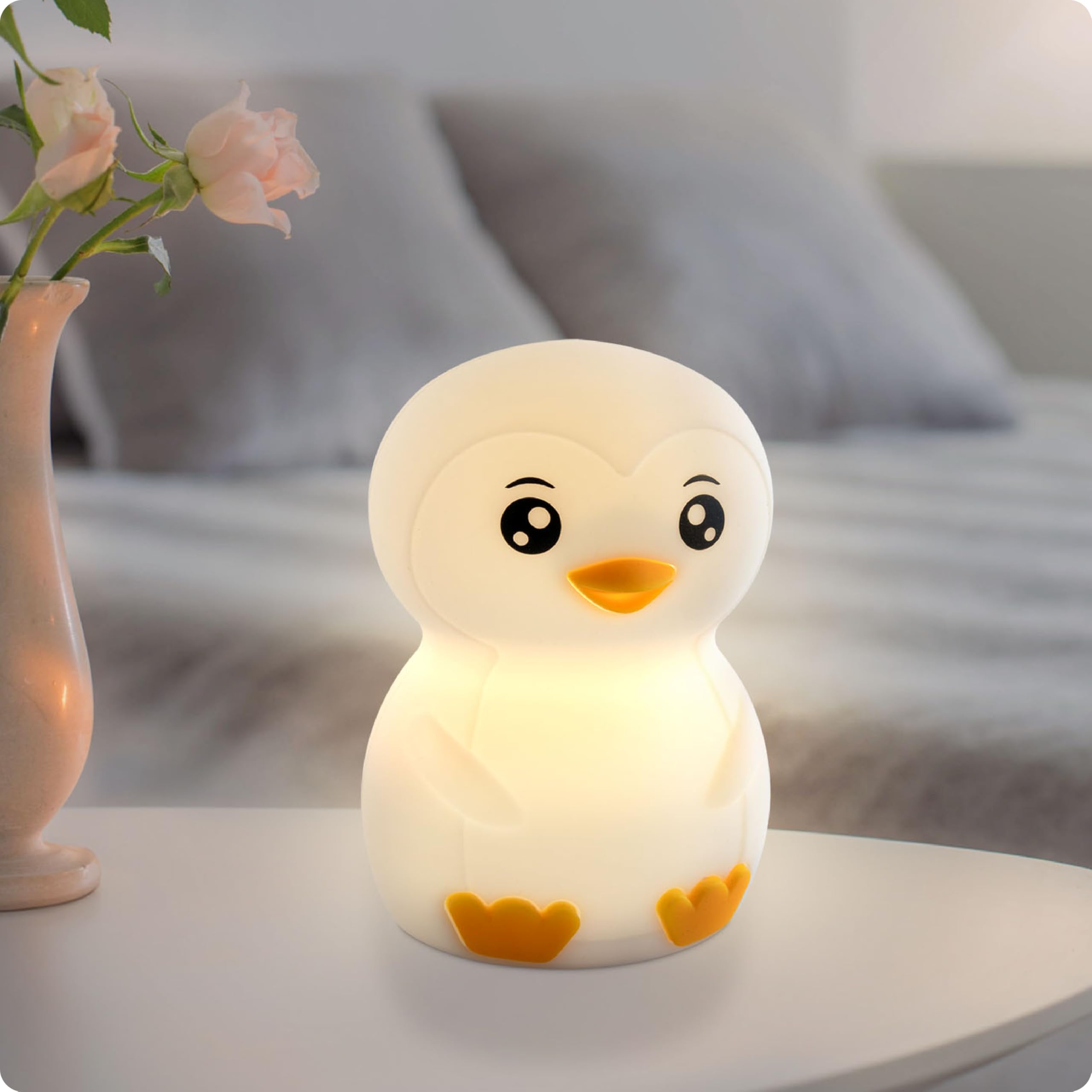 Ansmann Nachtlicht Pinguin Leon (weiÃ)