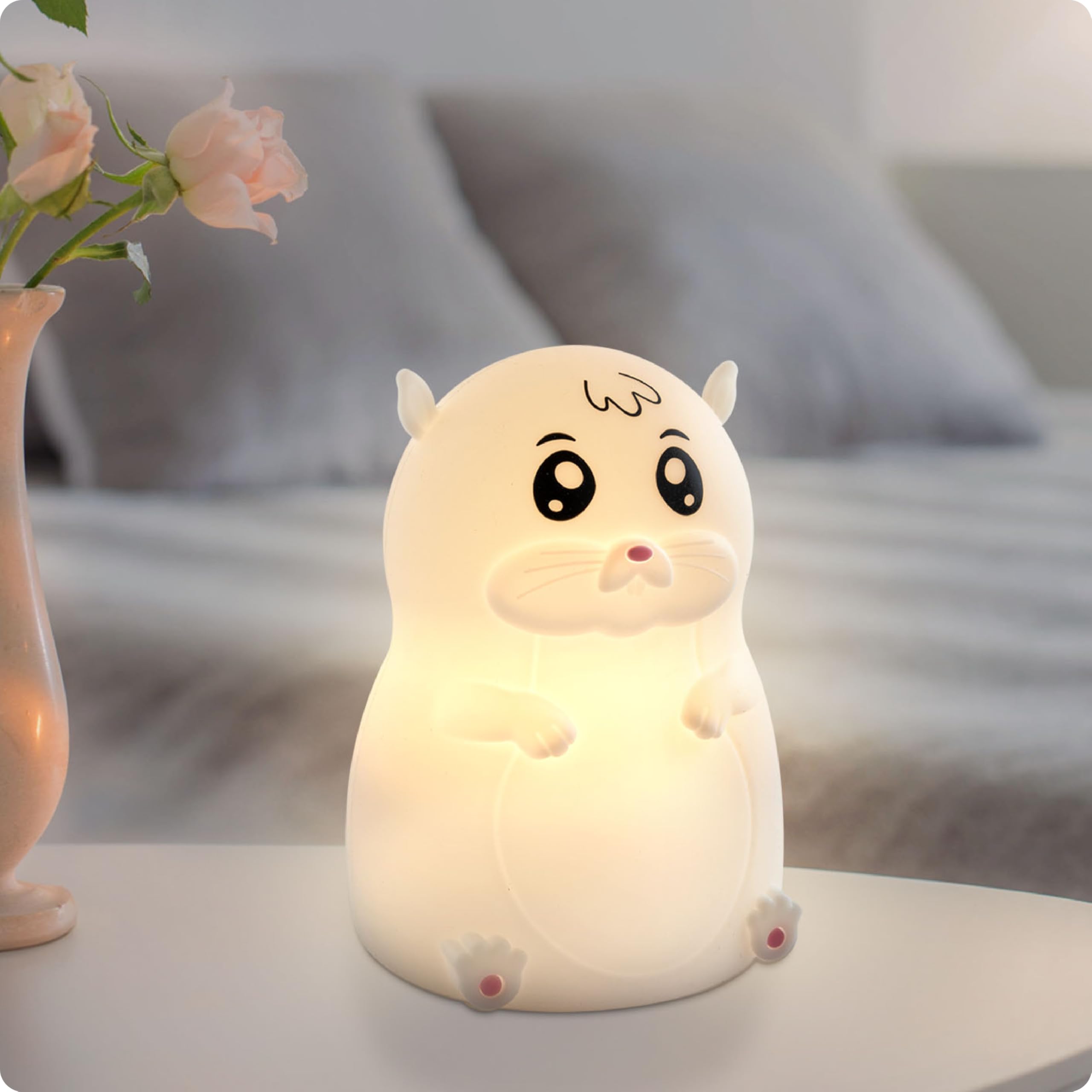 Ansmann Nachtlicht Hamster Lilli (weiÃ)