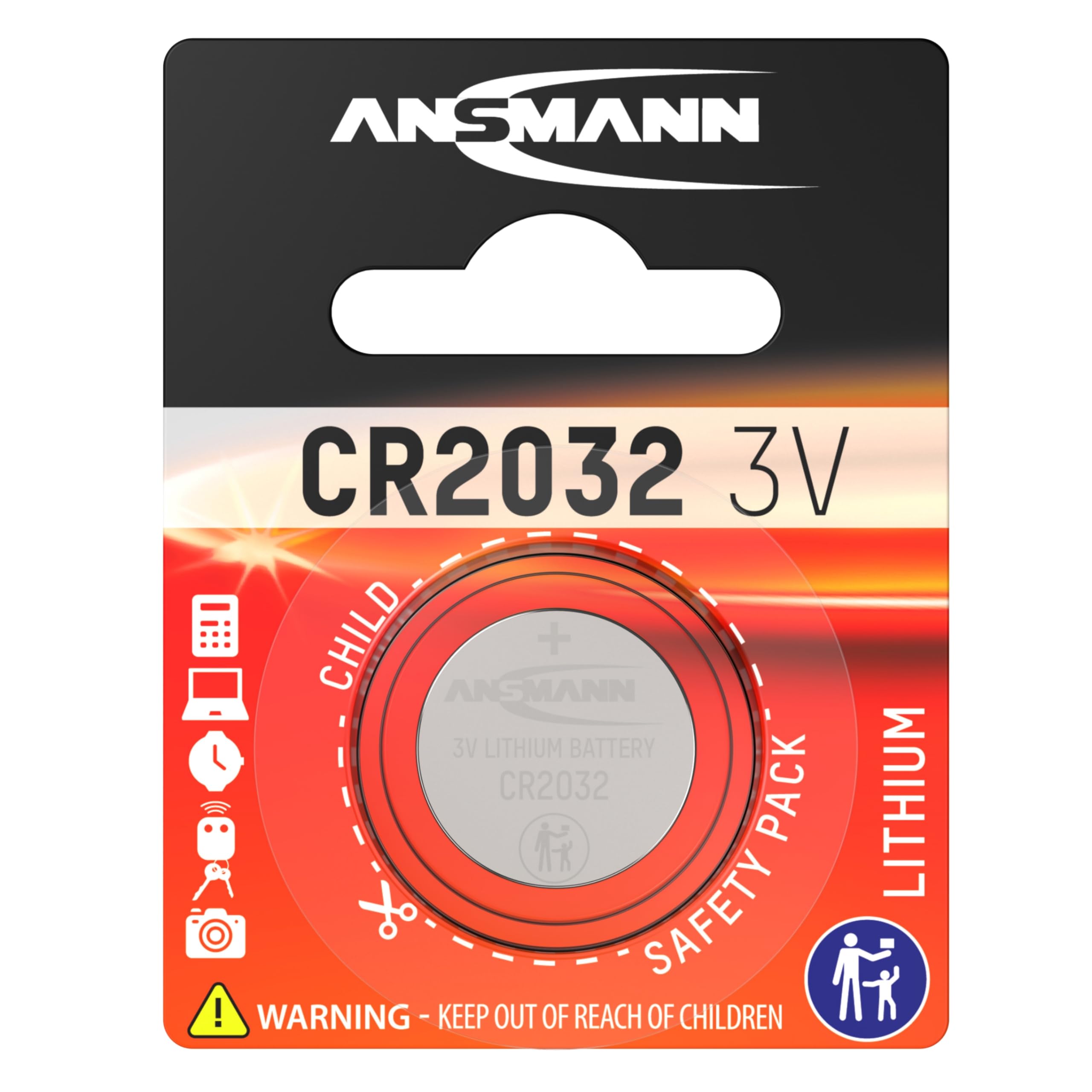 Energizer Pile bouton au lithium CR-2032