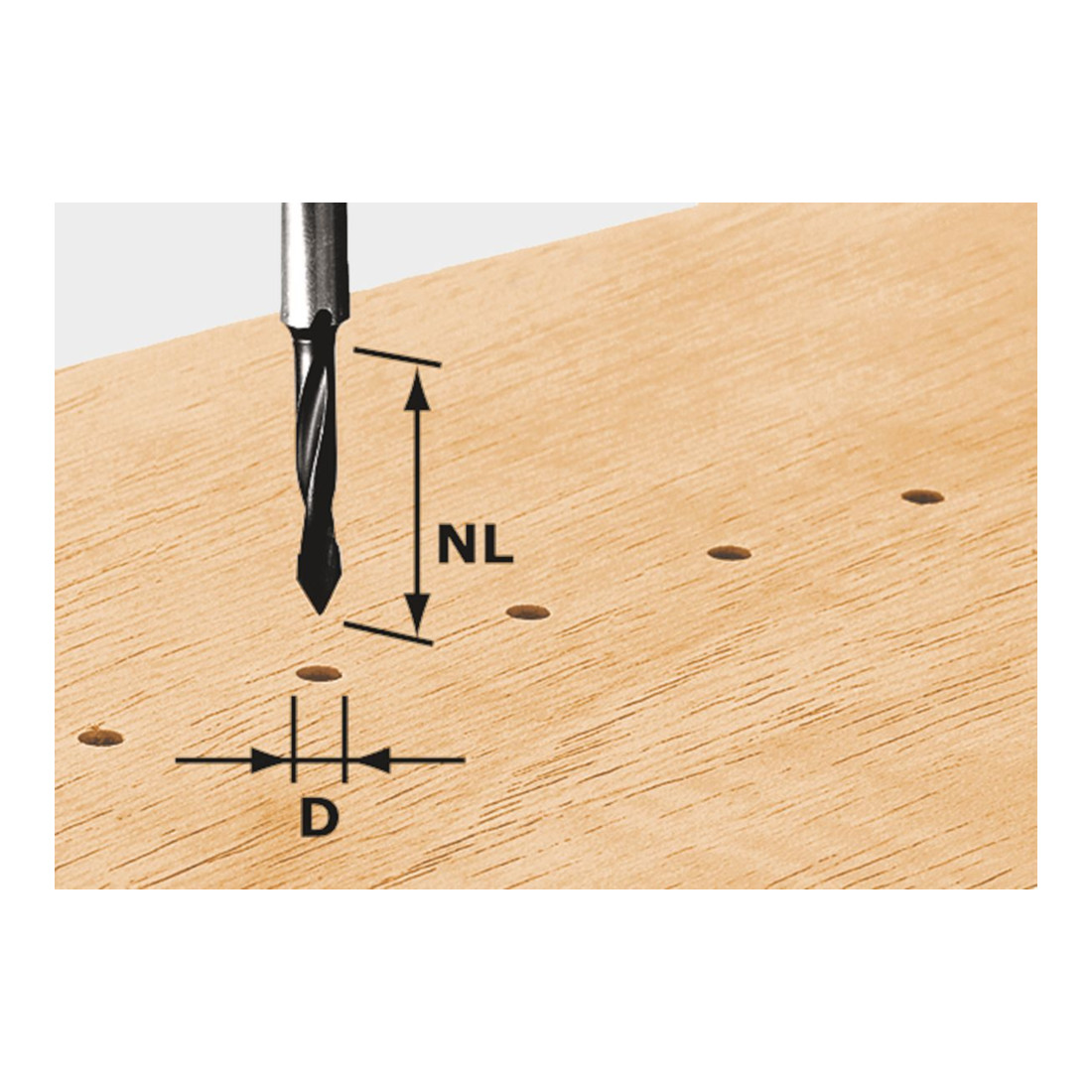 Festool Foret de perçage HW S8 D5/30