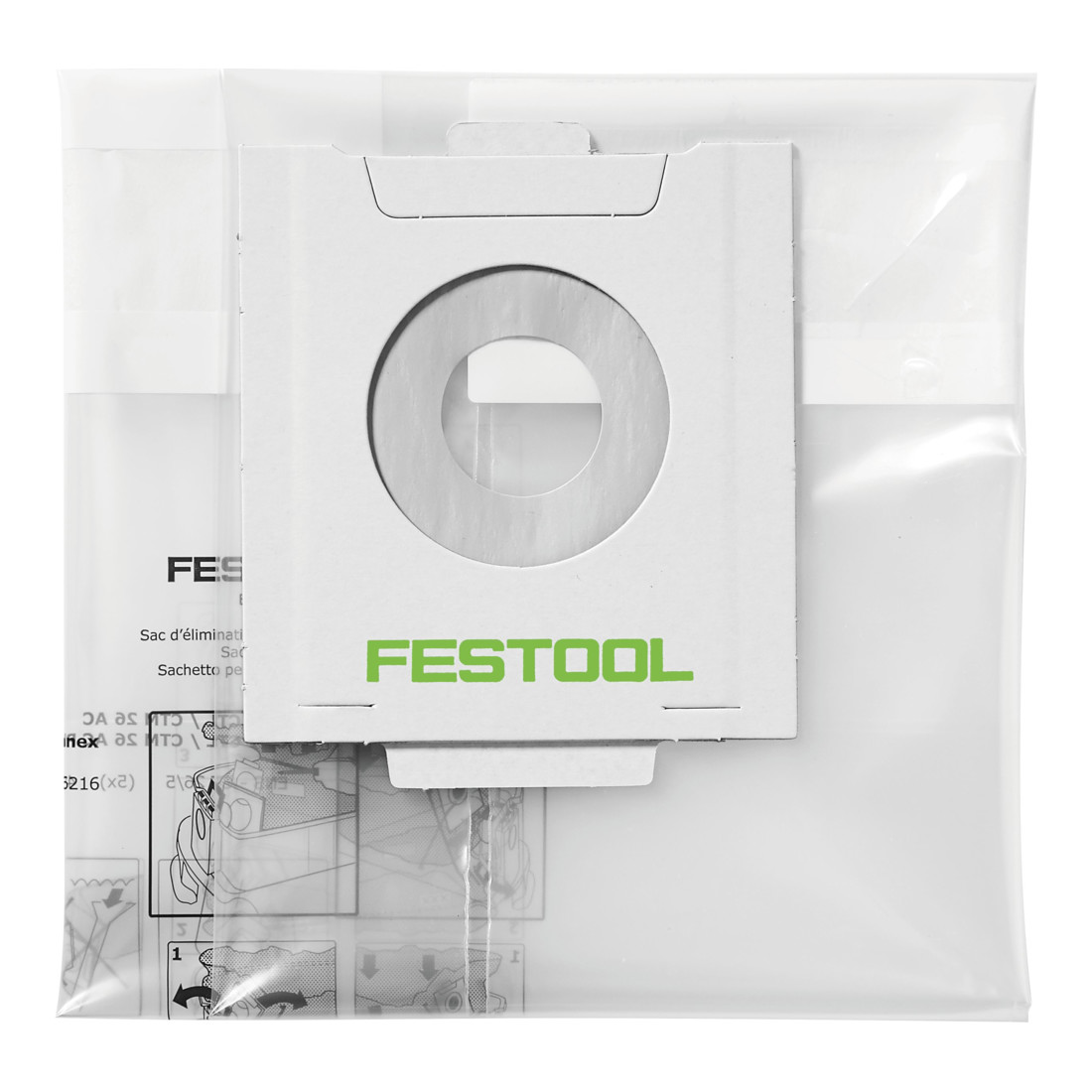 Festool Sac d'élimination des déchets ENS-CT 36 AC/5