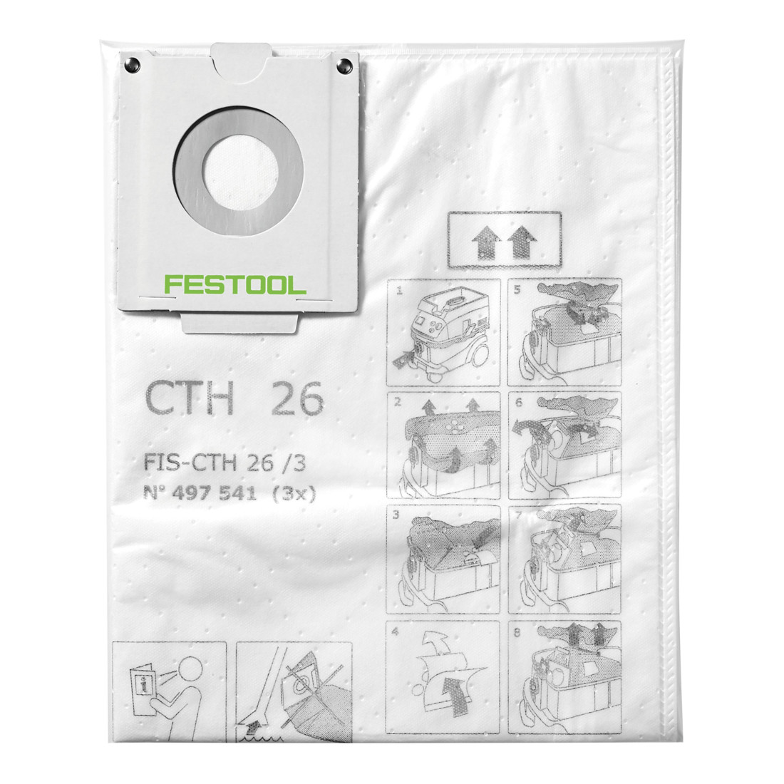 Festool Sac filtre de sécurité FIS-CTH 26/3