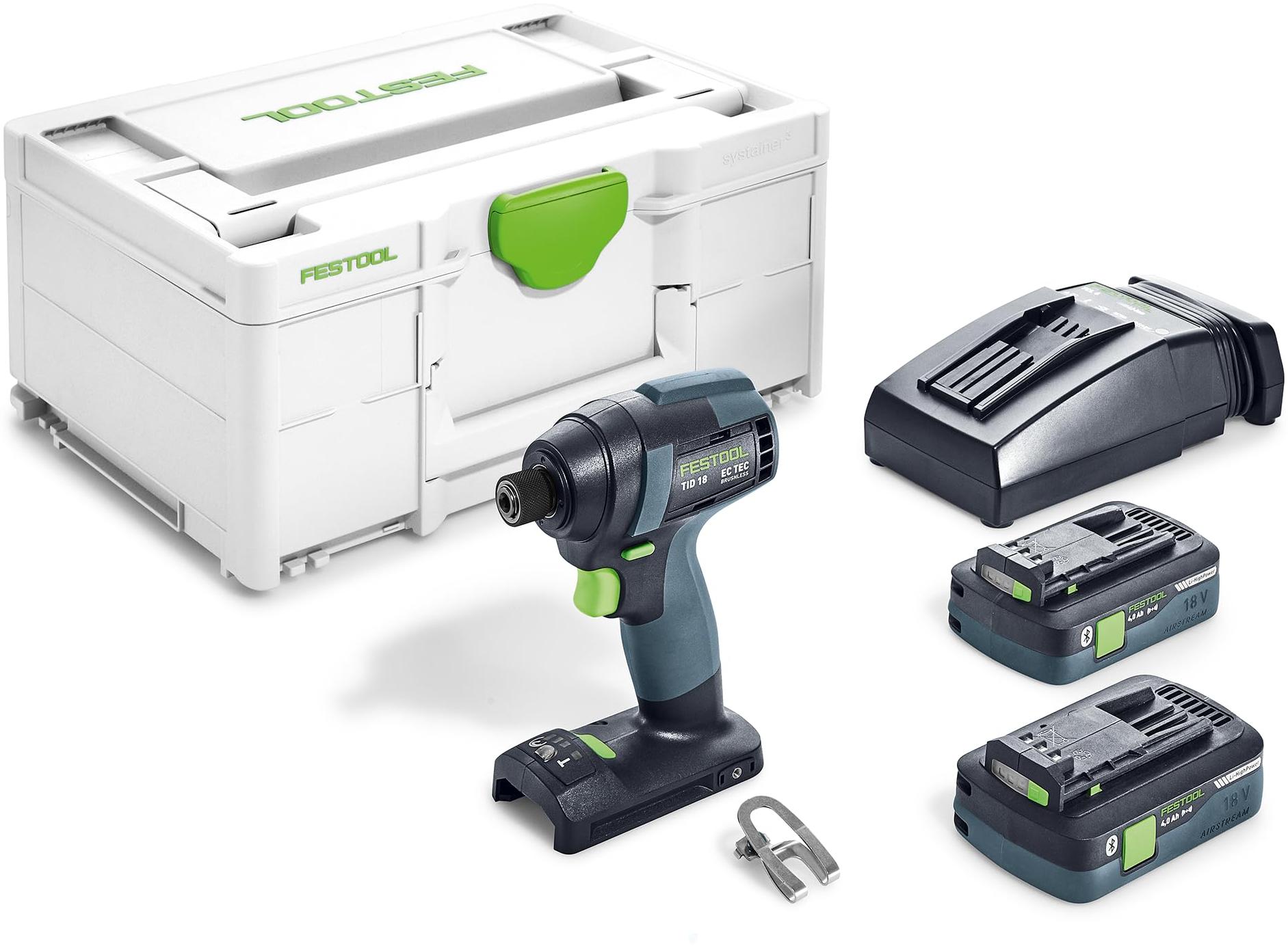 Festool Modèle : Visseuse à chocs sans fil TID 18 HPC 18 V