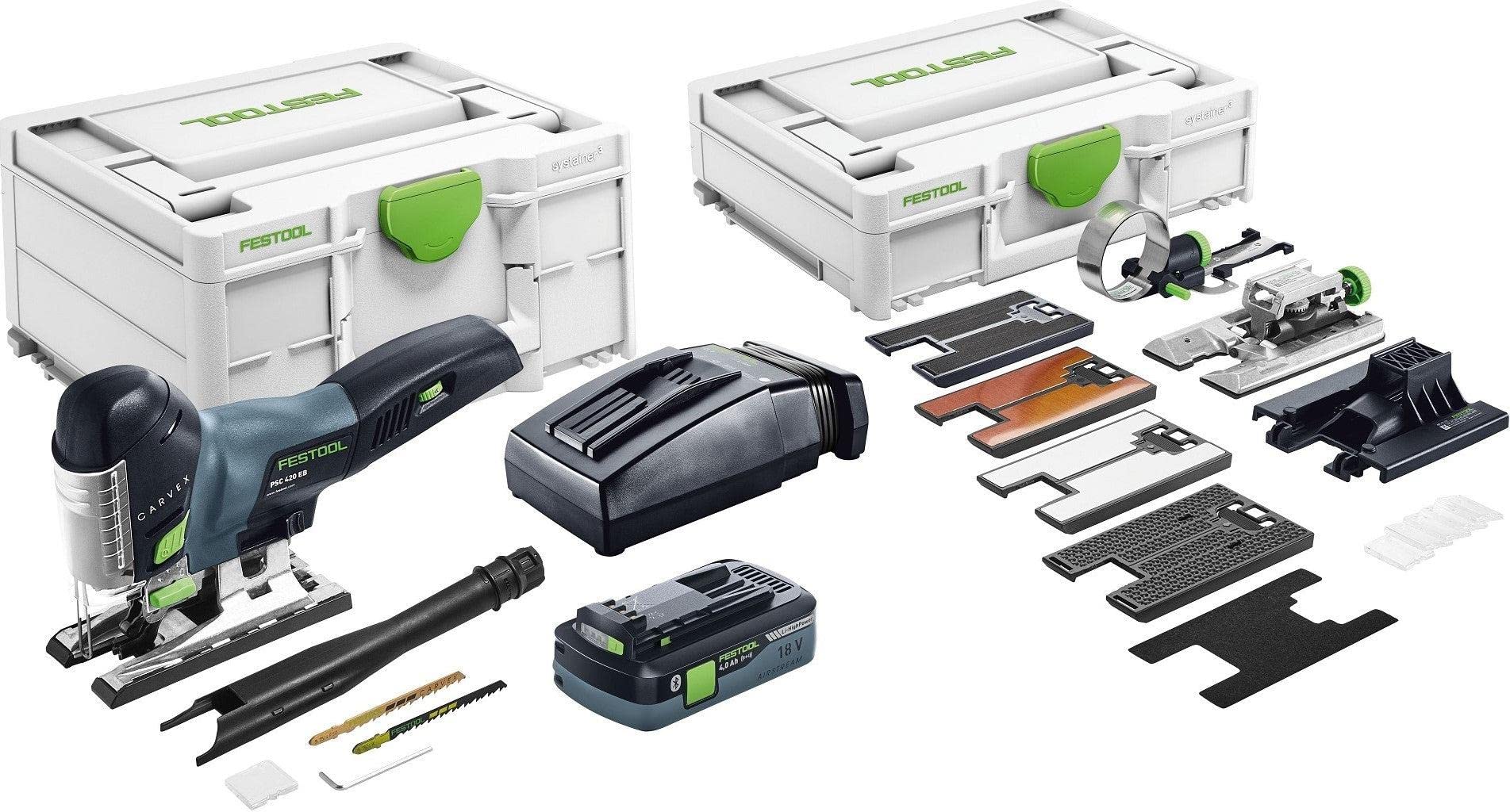 Bosch Professional Scie sauteuse sans fil PSC 420 HPC EBI-Set CARVEX