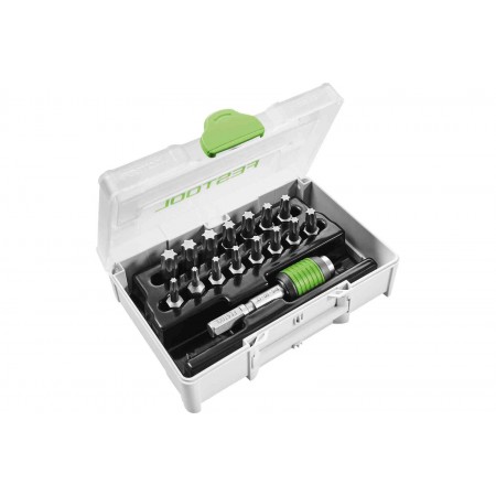 Festool Coffret de 15 embouts SYS3 XXS CE-TX BHS 60