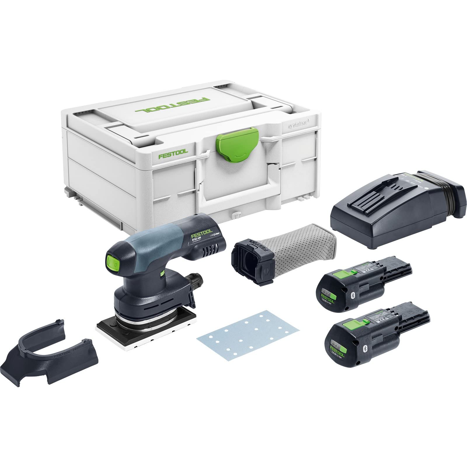 Festool ponceuse electrique vibrante FESTOOL RTSC 400 3,0 I-PLUS avec batterie 18.0 V sans fil