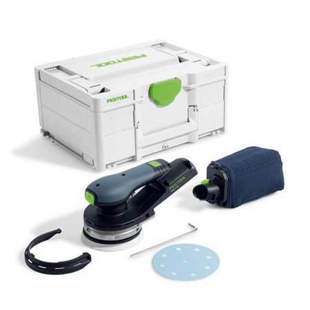Festool Ponceuse excentrique hybride Ø125 mm 18V ETSC 2 125-Basic