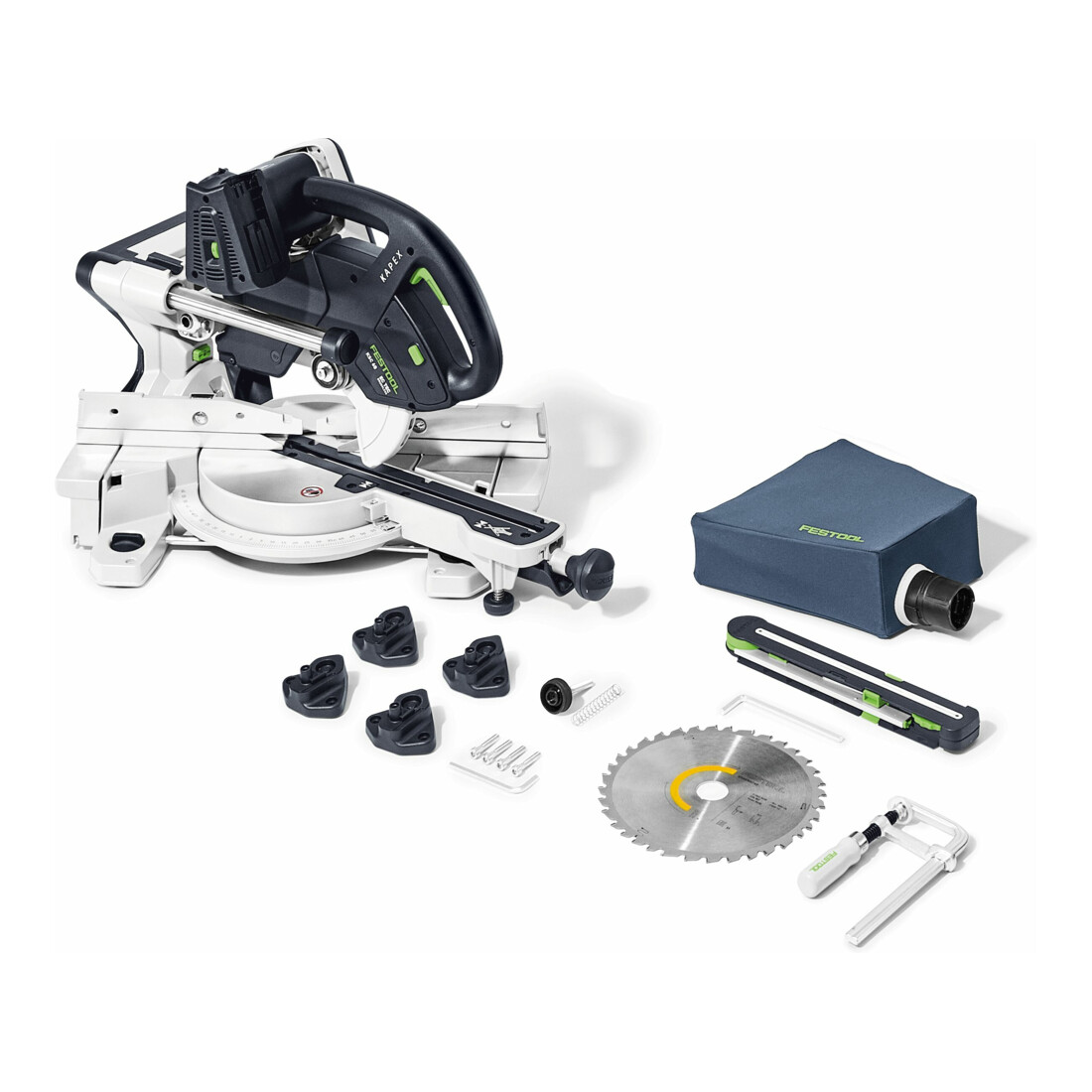 Festool Scie à onglet radial sans fil KSC 60 EB-Basic