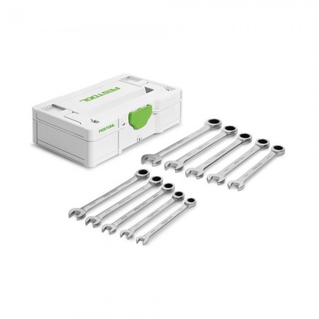 Festool Kit de 10 clés à cliquet SYS3 S 76-RRS-Set