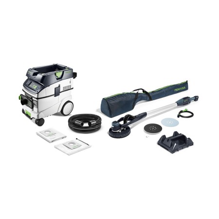 Festool Ponceuse à bras Ø215 mm LHS-E 225 EQ PLANEX + CTM 36 Set