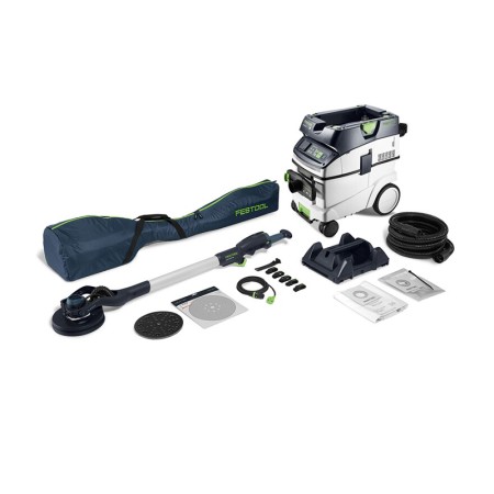 Festool Ponceuse à bras Ø225 mm LHS 2-M 225 EQ PLANEX + CTM 36 Set