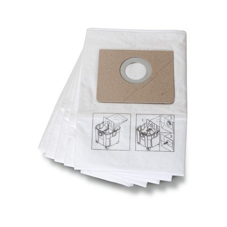 Fein Lot de 5 sacs à poussières non tissé Dustex 35 L