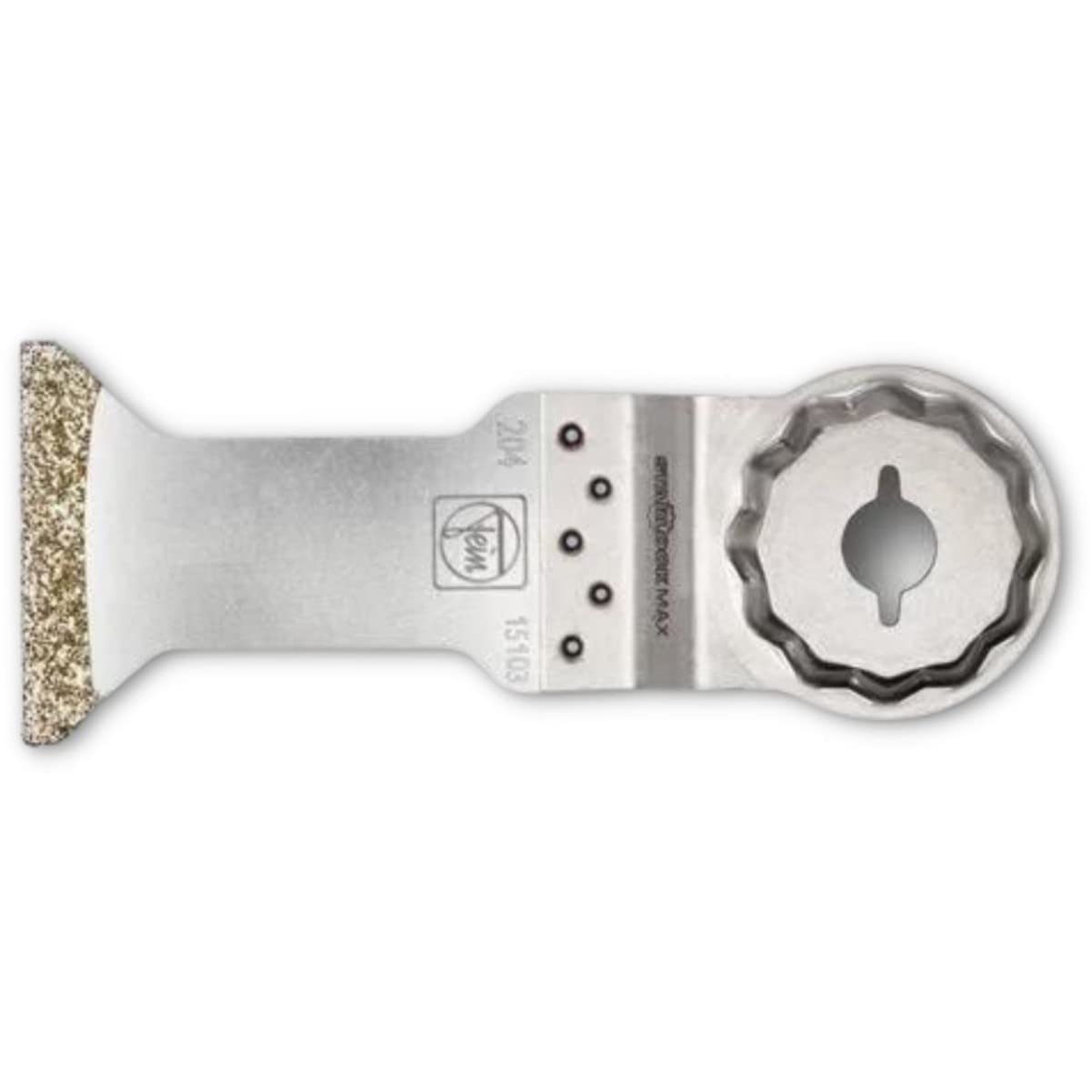 Fein Lame de scie E-Cut à concrétion diamant, Longueur 60 mm, Largeur 44 mm, Porte-ou