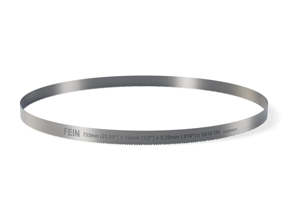 Fein Lame de scie à ruban multimatériaux 14/18 dents 733 mm x 0,35 mm x 13 mm BIM 733 T14 MS