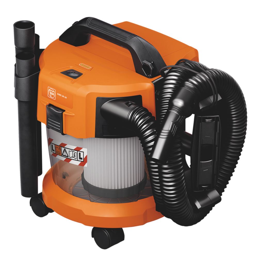 Fein Aspirateur eau et poussière sans fil classe L ASBS 10 18V Li-Ion Coolpack