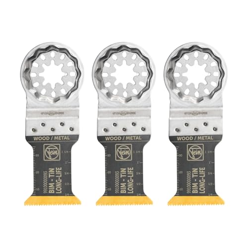 Fein Lame de scie E-Cut Long-Life avec revêtement en titane, Longueur 50 mm, Largeur