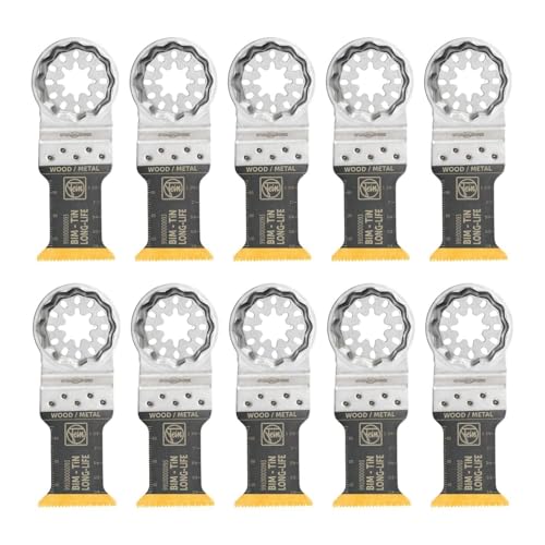 Fein Lame de scie E-Cut Long-Life avec revêtement en titane, Longueur 50 mm, Largeur