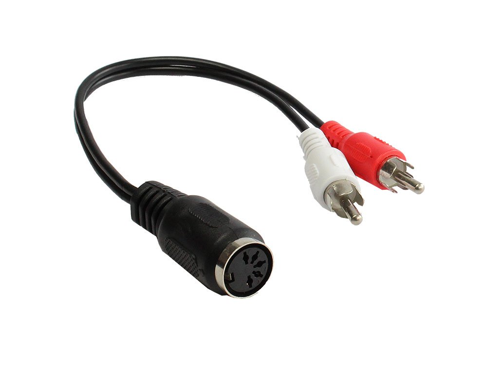 GOOD CONNECTIONS Audio Adapter Cinch St.-5-pol DIN Bu.