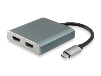 GENERIQUE equip Adaptateur vidéo externe USB-C 2 x HDMI