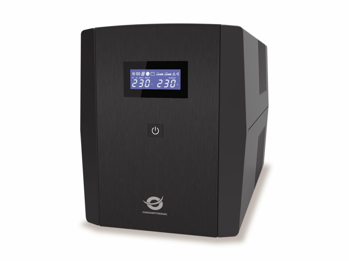 CONCEPTRONIC CONCEPTRONIC USV 1500VA/900W/6xIEC/HID USB/RJ45in/Out/AVR sw