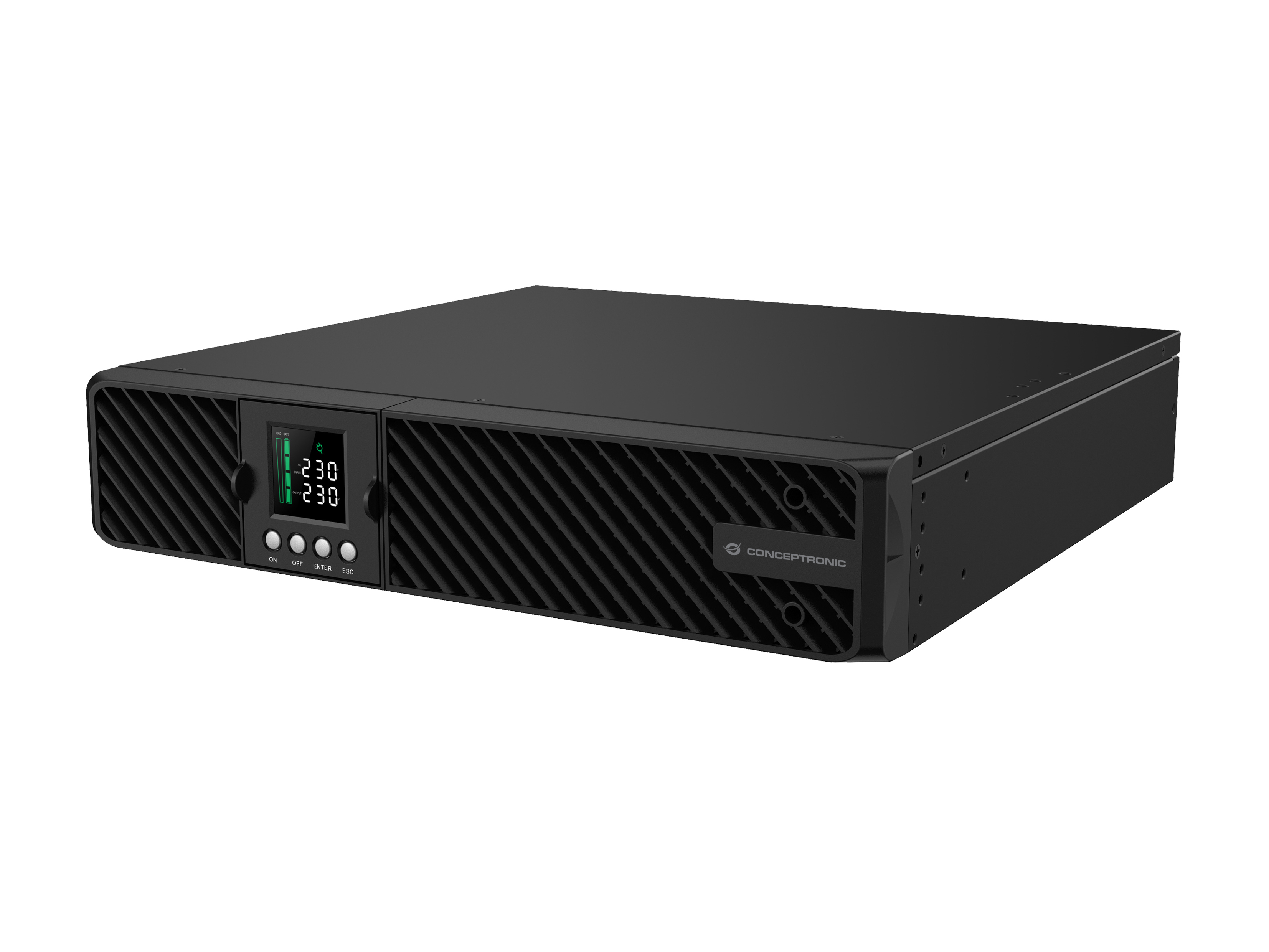 CONCEPTRONIC CONCEPTRONIC USV 3000VA/3000W/8xIEC/HID USB/+ Rack/Tower sw