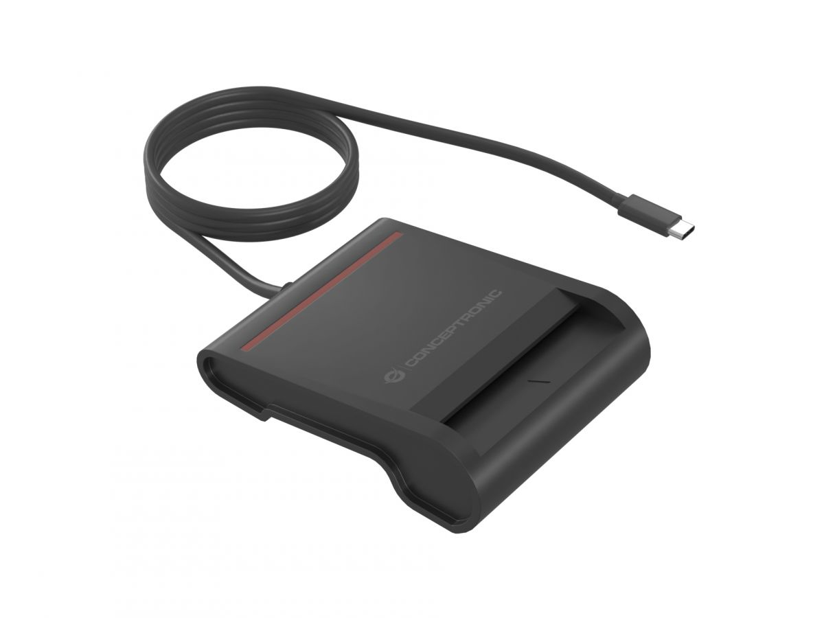 CONCEPTRONIC CONCEPTRONIC Smart-ID Kartenleser USB-C2.0 schwarz